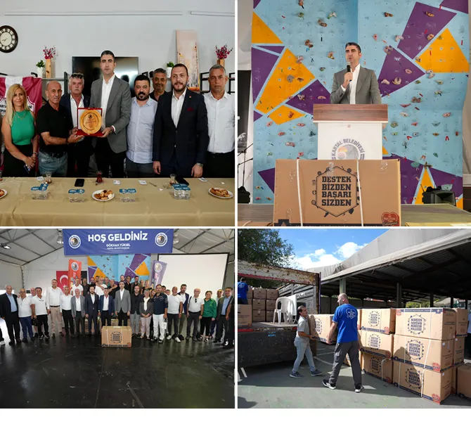 KARTAL BELEDİYESİ VE İBB’DEN AMATÖR KULÜPLERE SPOR MALZEMESİ DESTEĞİ