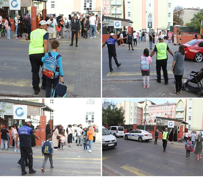 KARTAL BELEDİYESİ ZABITA EKİPLERİNDEN 27 OKULDA TRAFİK UYGULAMASI